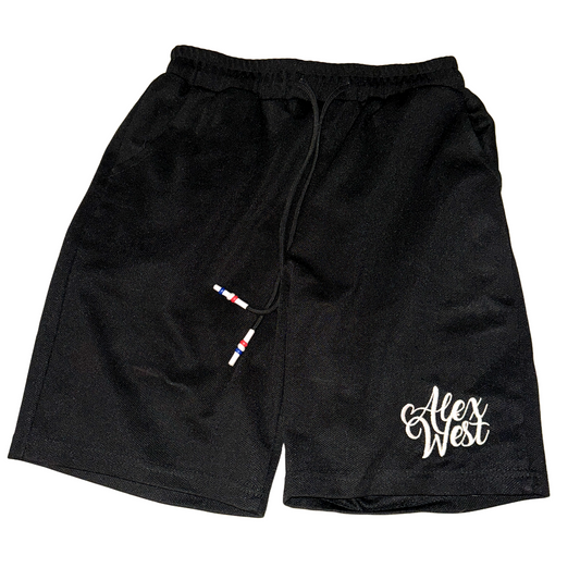 Alex West Gym Shorts Breathable Regular Fit - Black